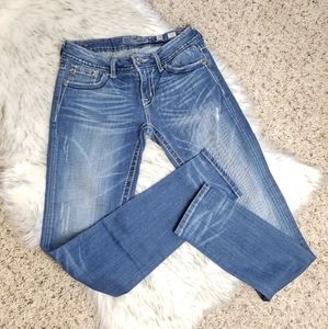 Miss Me Skinny Jeans Size 28 GUC